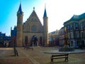 Knights Hall Netherlands Ridderzaal historic Royalty Free Stock Photo