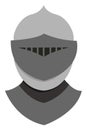 Knights helmet, illustration, vector