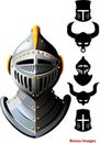 Knights helmet