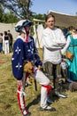 Knights joust on festival