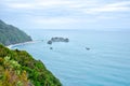 Knights Point Lookout in New Zealand Royalty Free Stock Photo