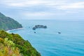 Knights Point Lookout in New Zealand Royalty Free Stock Photo