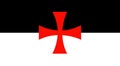 Knights Templar Battle Flag, Templar Cross