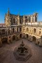 Knights of the Templar Convents of Christ castle - Tomar Portugal Royalty Free Stock Photo