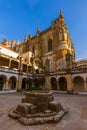 Knights of the Templar Convents of Christ castle - Tomar Portugal Royalty Free Stock Photo