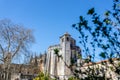 Knights of the Templar Convents of Christ castle in Tomar Portugal. Monastery of the Order of Christ Royalty Free Stock Photo