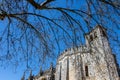 Knights of the Templar Convents of Christ castle in Tomar Portugal. Monastery of the Order of Christ Royalty Free Stock Photo