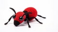 Knitted Ant Toy: Realistic Insect-inspired Crochet With Toy-like Proportions Royalty Free Stock Photo