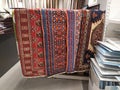 Knitted carpets kilim rags