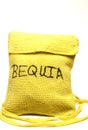 Knitted change purse bag souvenir of bequia