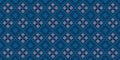 Knitted ethnic pattern, Vector cross stitch knitting background, Embroidery handcraft Navajo style