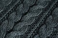 Knitted fabric close-up