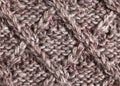 Knitted fabric close-up