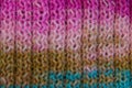 Knitted fabric of wool Royalty Free Stock Photo