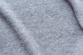 Knitted grey fabric background Royalty Free Stock Photo