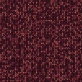 Knitted marsala pattern Royalty Free Stock Photo