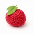 Knitted Raspberry Psd On White Background - Vray Tracing, Rollei Prego 90, Larme Kei