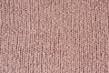 Knitted seamless texture fabric. Sweater close up. Pale pink Royalty Free Stock Photo