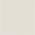 Knitted white seamless vector pattern.