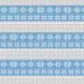 Knitted winter background