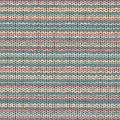 Knitted wool pattern, knitwear design
