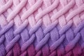 knitted wool pattern texture,light purple color with gradient transition, close-up of the pattern, wallpaper concept, background, Royalty Free Stock Photo