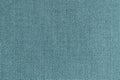 Knitted woolen fabric of turquoise color