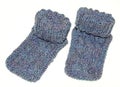 Knitted baby socks Royalty Free Stock Photo