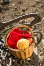 Knitting basket