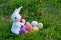 Knitting Easter eggs