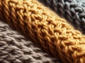 knitting fabric extremely close up, macro. Royalty Free Stock Photo