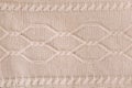 Knitting pattern of wool. Knitting. Texture of knitted woolen fabric for wallpaper and an abstract background Royalty Free Stock Photo
