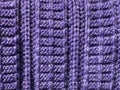 Knitting pattern. knitting woolen background, knitting Royalty Free Stock Photo