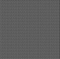 Knitting texture wool black white seamless pattern Royalty Free Stock Photo