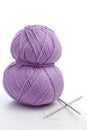 Knitting Yarn Royalty Free Stock Photo