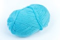 Knitting yarn isolated on a white background