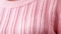 knitwork pink sweater Royalty Free Stock Photo