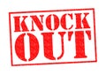 KNOCK OUT Royalty Free Stock Photo