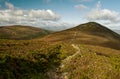 Knockmealdown mountains and peaks