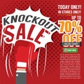 Knockout Sale Promotion.