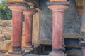 Knossos, Cnossos palace, also Knossus Cnossus, museum in Crete, Greece