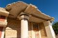 South Propylaeum at the Palace of Knossos Royalty Free Stock Photo