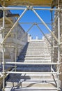 Knossos Minoan Palace in Crete, Greece under furth