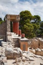 Knossos palace at Crete, Greece.