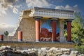 Knossos palace. Crete, Greece Royalty Free Stock Photo