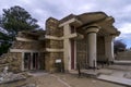 Knossos Palace, Crete / Greece - March 14, 2019: View of the ancient ruins at the archaeological site of Knossos in Heraklion city Royalty Free Stock Photo