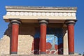 Knossos palace at Crete island, Greece