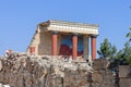 Knossos palace in Crete