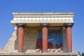 Knossos palace in Crete