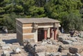Knossos Palace - North Lustral Basin Royalty Free Stock Photo